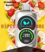 WAKA PA25000 Puffs 50MG Disposable Vape in Dubai Strawberry Banana