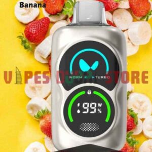 WAKA PA25000 Puffs 50MG Disposable Vape in Dubai Strawberry Banana