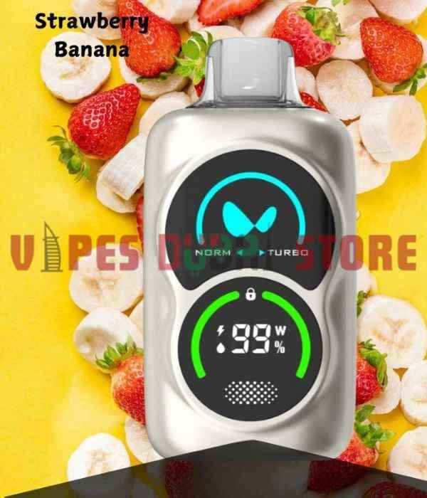WAKA PA25000 Puffs 50MG Disposable Vape in Dubai Strawberry Banana WAKA PA25000 Puffs 50MG Disposable Vape in Dubai Strawberry Banana