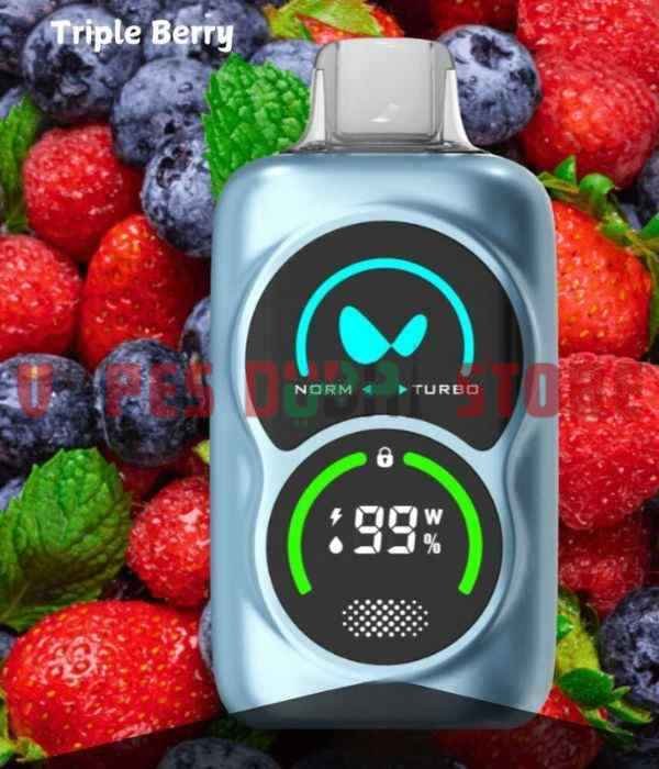 WAKA PA25000 Puffs 50MG Disposable Vape in Dubai Triple-Berry WAKA PA25000 Puffs 50MG Disposable Vape in Dubai Triple-Berry