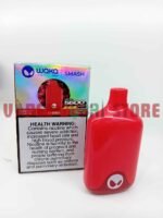 Waka Smash 5500 Puffs 18mg Disposable Vape, UAE Cherry