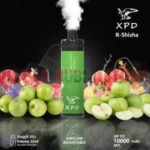 XPD BAR R Shisha 10000 Puffs 3mg Disposable Vape in Dubai Double Apple