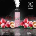 XPD BAR R Shisha 10000 Puffs 3mg Disposable Vape in Dubai Peach Ice