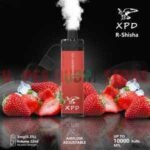 XPD BAR R Shisha 10000 Puffs 3mg Disposable Vape in Dubai Strawberry Ice