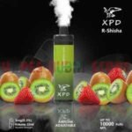 XPD BAR R Shisha 10000 Puffs 3mg Disposable Vape in Dubai Strawberry Kiwi