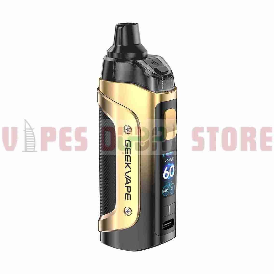 geekvape aegis boost 3 pod system midnight gold geekvape aegis boost 3 pod system midnight gold