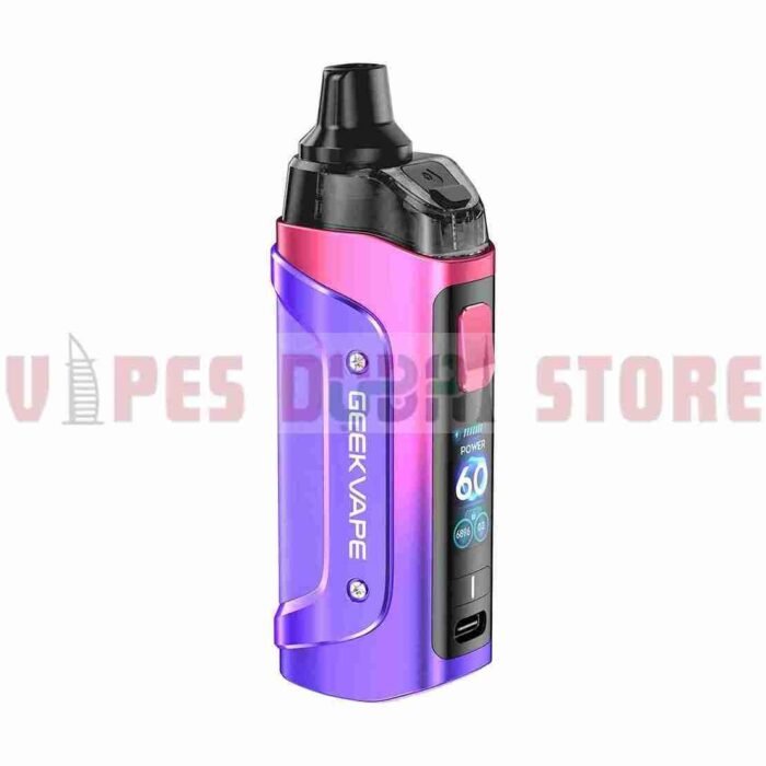 geekvape aegis boost 3 pod system rainbow purple