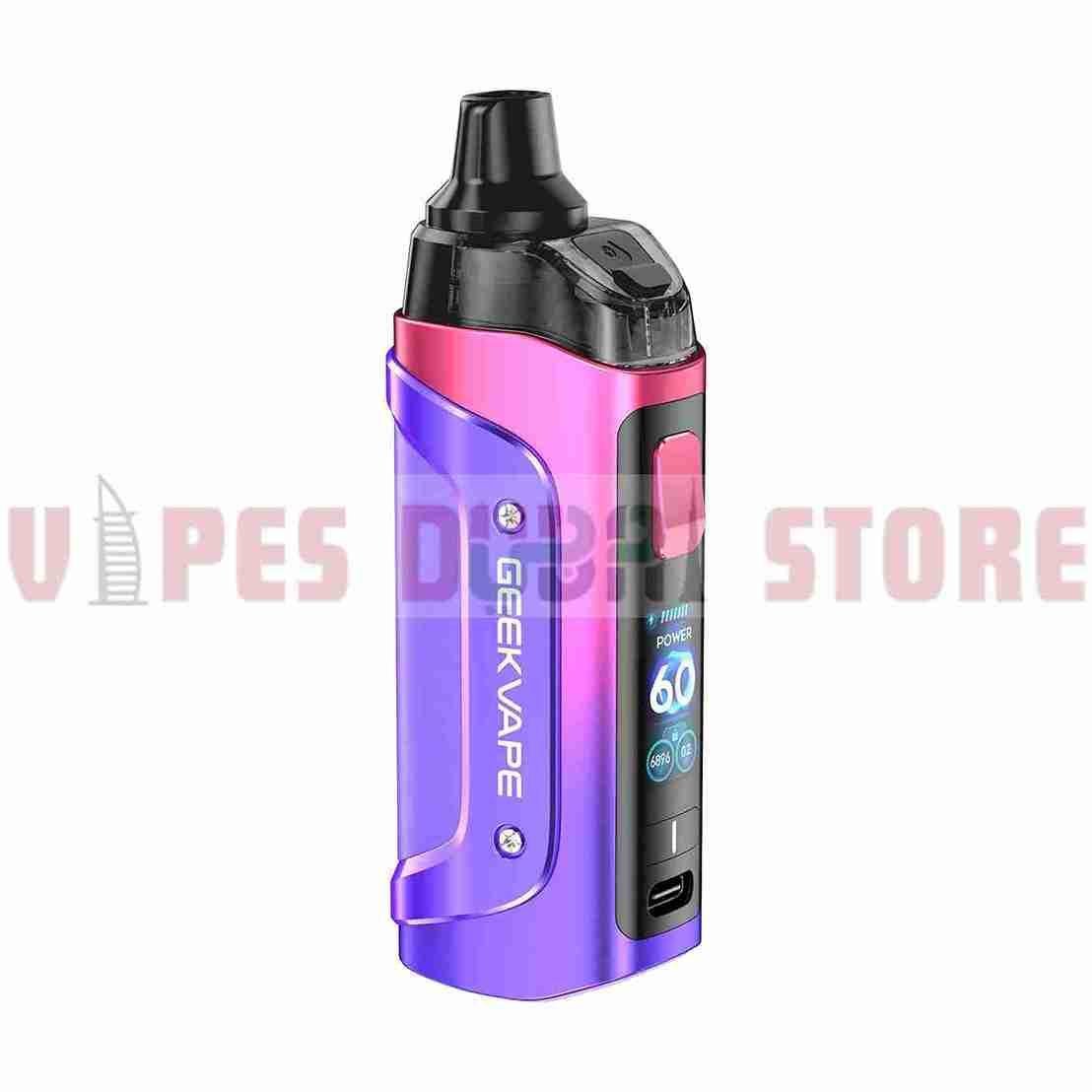 geekvape aegis boost 3 pod system rainbow purple geekvape aegis boost 3 pod system rainbow purple
