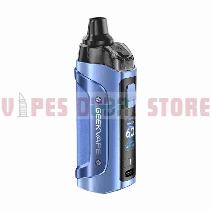 geekvape aegis boost 3 pod system sapphire blue