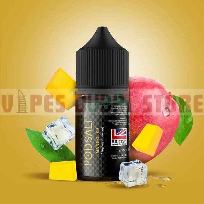 pod salt core salt nicotine 20mg 30ml mango ice pod salt core salt nicotine 20mg 30ml mango ice