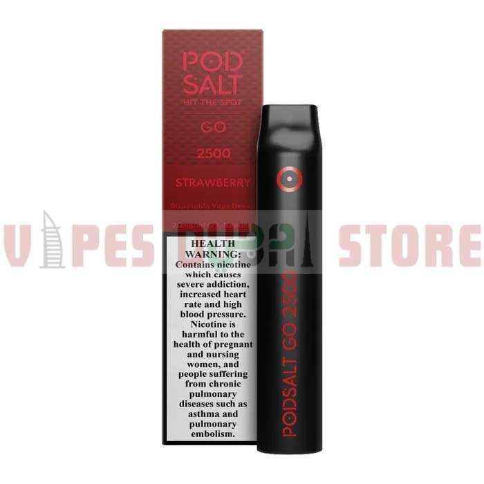 pod salt go 2500 puffs strawberry pod salt go 2500 puffs strawberry