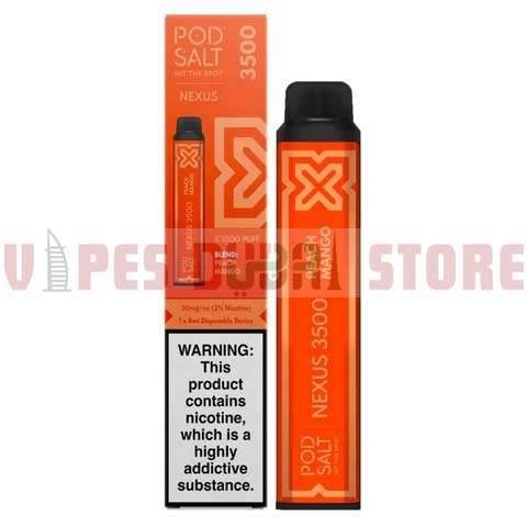 pod salt nexus 3500 puffs disposable vape peach mango pod salt nexus 3500 puffs disposable vape peach mango
