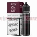 pod salt subo 3mg 50ml mixed berries ice