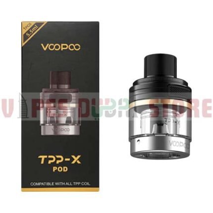 voopoo tpp empty pods 55ml replacement pods in dubai black