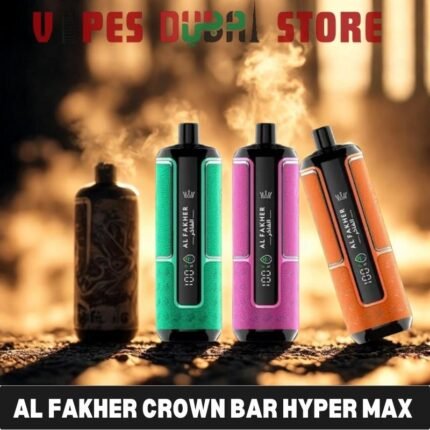AL FAKHER Crown Bar Hyper Max 15000 Puffs Disposable Vape in Dubai