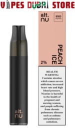 ALT NU 8000 Puffs 20mg Vape peach ice