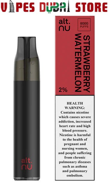 ALT NU 8000 Puffs 20mg Vape strawberry watermelon ALT NU 8000 Puffs 20mg Vape strawberry watermelon
