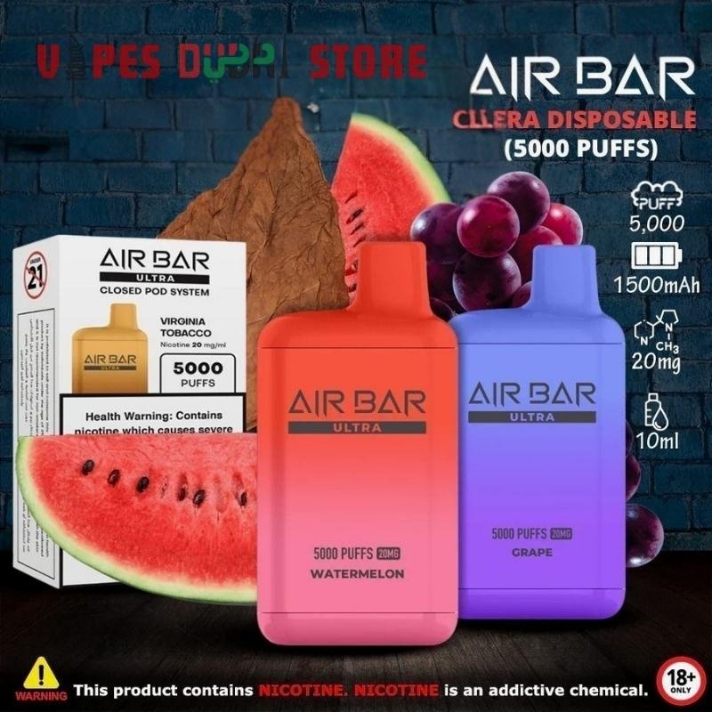 Air Bar Ultra 5000 Puffs Vape in Dubai Air Bar Ultra 5000 Puffs Vape in Dubai