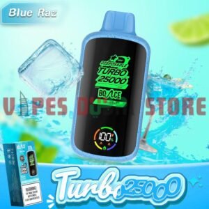 BOUNCE Turbo 25000 Puffs 50MG Disposable Vape in Dubai blue razz
