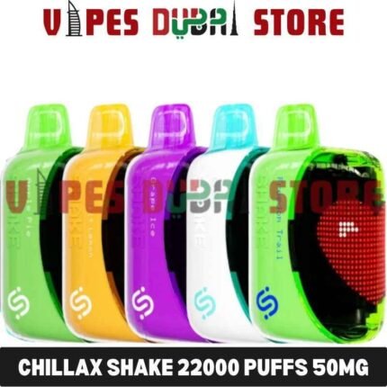 CHILLAX Shake 22000 Puffs 50MG Disposable Vape in Dubai