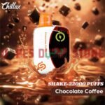 CHILLAX Shake 22000 Puffs 50MG Disposable Vape in Dubai COCOLATE COFFEE