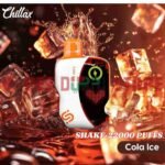 CHILLAX Shake 22000 Puffs 50MG Disposable Vape in Dubai COLA ICE