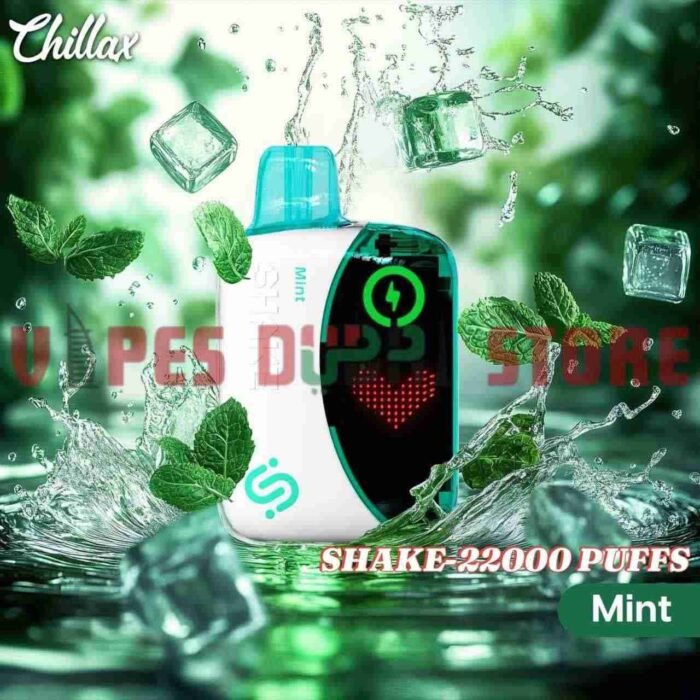 CHILLAX Shake 22000 Puffs 50MG Disposable Vape in Dubai MINT
