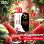 CHILLAX Shake 22000 Puffs 50MG Disposable Vape in Dubai WATERMELON ICE