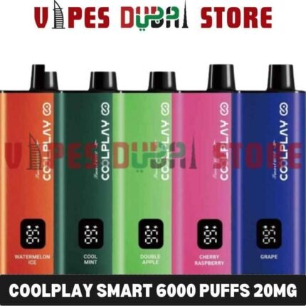 COOLPLAY Smart 6000 Puffs 20MG Disposable Vape in Dubai