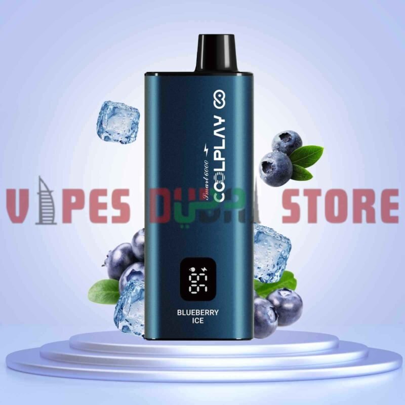 COOLPLAY Smart 6000 Puffs 20MG Disposable Vape in Dubai BLUEBERRY ICE