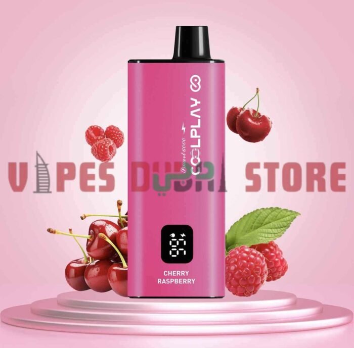 COOLPLAY Smart 6000 Puffs 20MG Disposable Vape in Dubai CHERRY RASPBERRY
