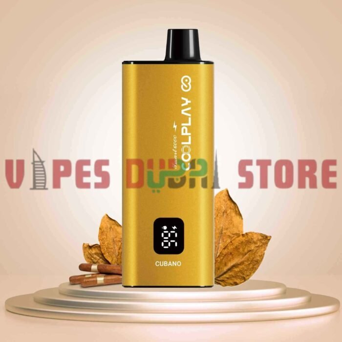 COOLPLAY Smart 6000 Puffs 20MG Disposable Vape in Dubai CUBANO