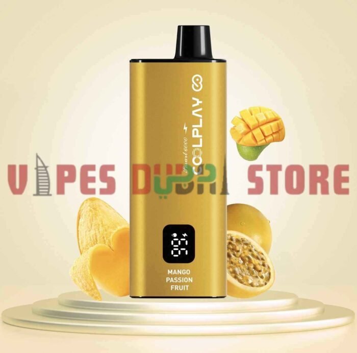 COOLPLAY Smart 6000 Puffs 20MG Disposable Vape in Dubai MANGO PASSION FRUIT