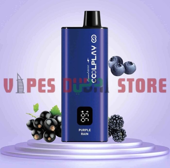 COOLPLAY Smart 6000 Puffs 20MG Disposable Vape in Dubai PURPLE RAIN