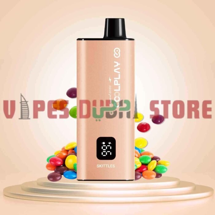 COOLPLAY Smart 6000 Puffs 20MG Disposable Vape in Dubai SKITTLES