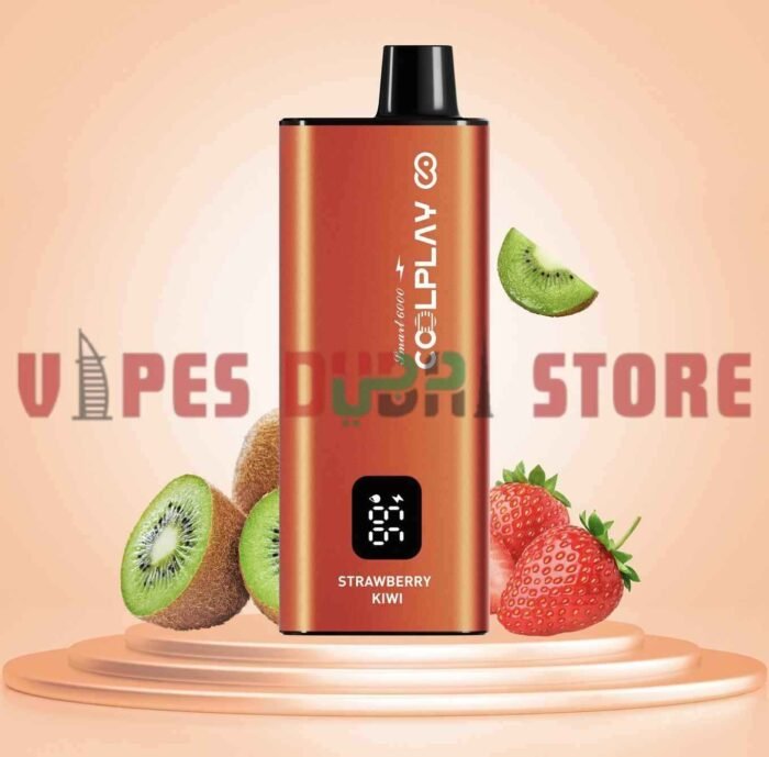 COOLPLAY Smart 6000 Puffs 20MG Disposable Vape in Dubai STRAWBERRY KIWI