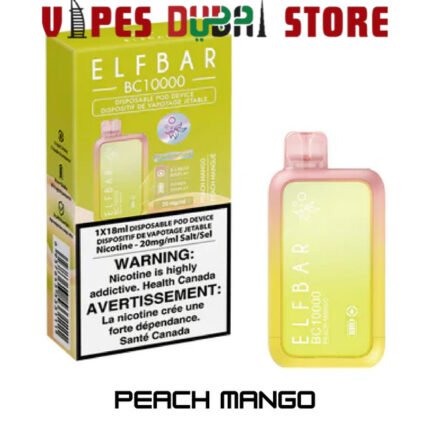 ELF BAR 10000 Puffs Disposable Vape in Dubai Peach_Mango