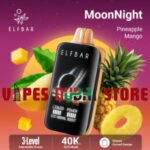 ELF BAR Moon Night 40000 Puffs 50MG Disposable Vape pineapple mango