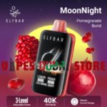 ELF BAR Moon Night 40000 Puffs 50MG Disposable Vape pomegrante burst