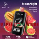 ELF BAR Moon Night 40000 Puffs 50MG Disposable Vape watermelon cantaloupe guava