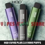 HQD Cuvie Plus 2.0 9000 Puffs Disposable Vape in Dubai