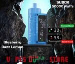 KANGER SUBOX 50000 Puffs Disposable Vape in Dubai blueberry razz lemon