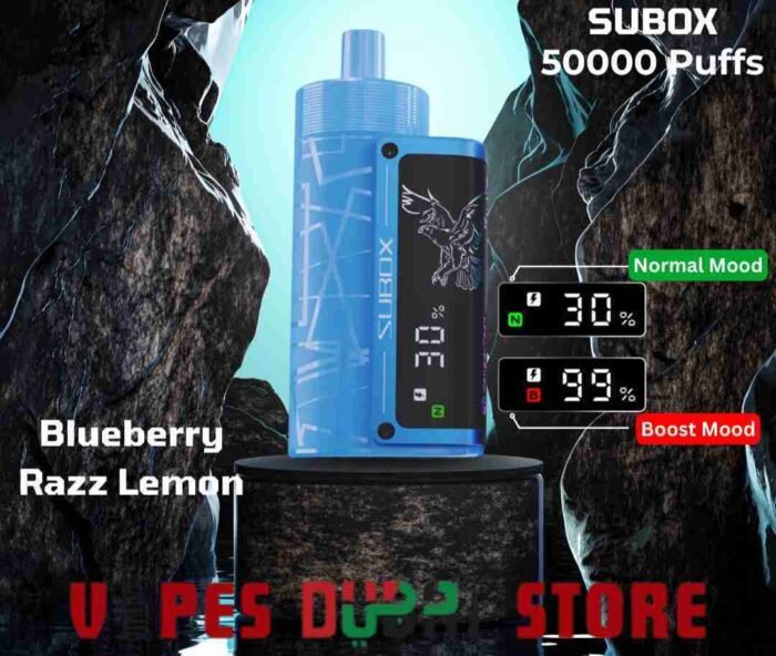 KANGER SUBOX 50000 Puffs Disposable Vape in Dubai blueberry razz lemon