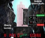KANGER SUBOX 50000 Puffs Disposable Vape in Dubai cherry lemon
