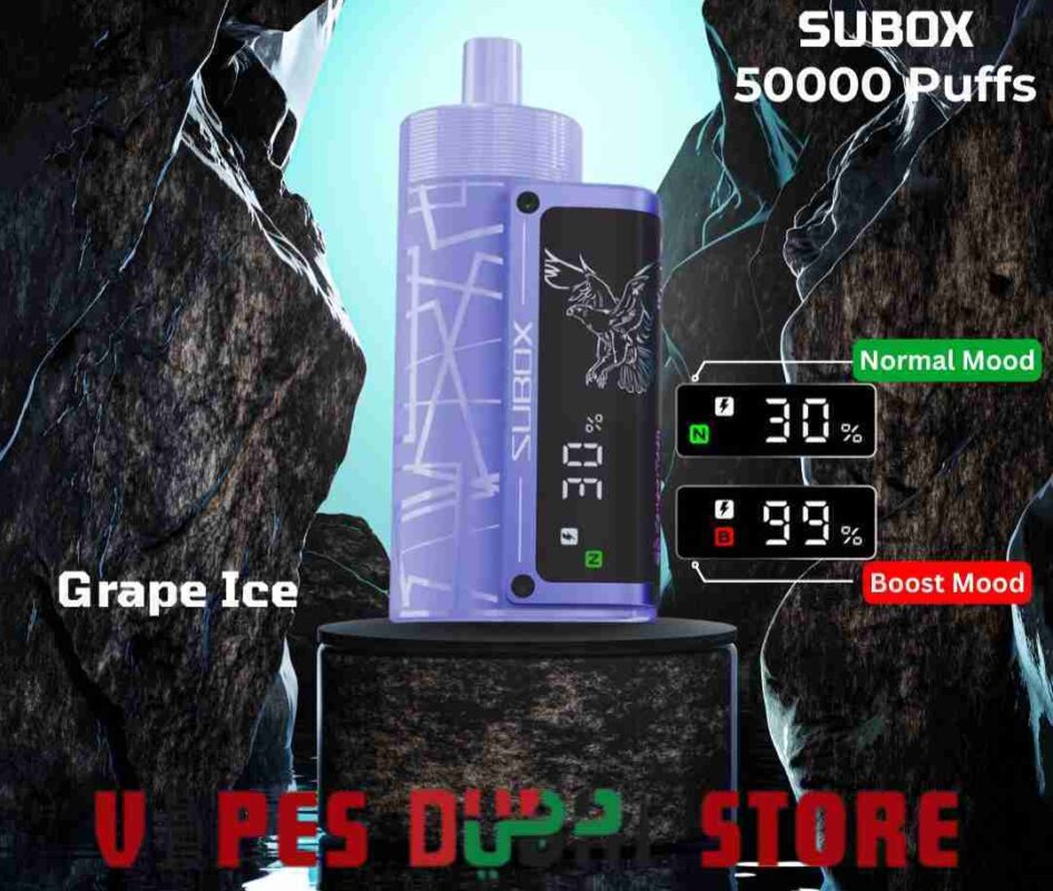 KANGER SUBOX 50000 Puffs Disposable Vape grape ice