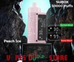 KANGER SUBOX 50000 Puffs Disposable Vape peach ice