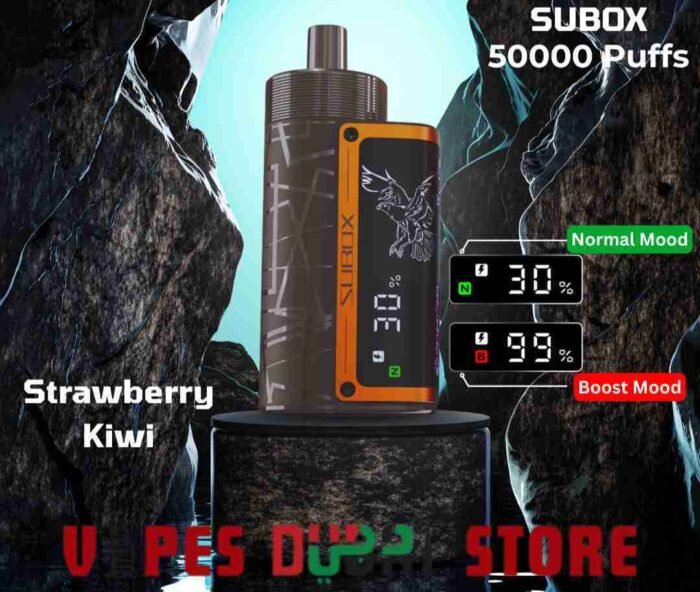 KANGER SUBOX 50000 Puffs Disposable Vape peach strawberry kiwi
