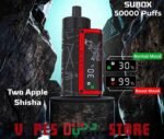 KANGER SUBOX 50000 Puffs Disposable Vape two apple shisha
