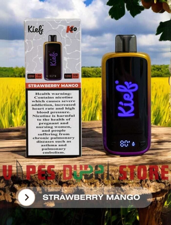 KEIF K30 30000 PUFFS PRICE IN DUBAI STRAWBERRY MANGO