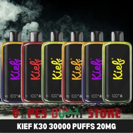 KIEF K30 30000 Puffs 20MG Disposable Rechargeable Vape in Dubai
